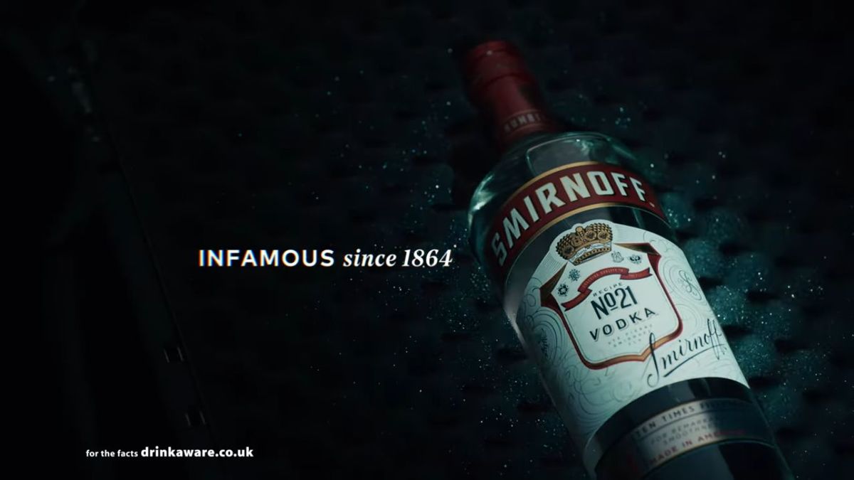 Smirnoff – Infamous Since 1864